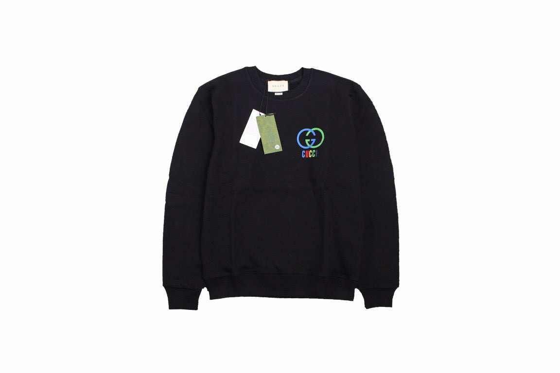 G*u*i interlocking g sweatshirt - black