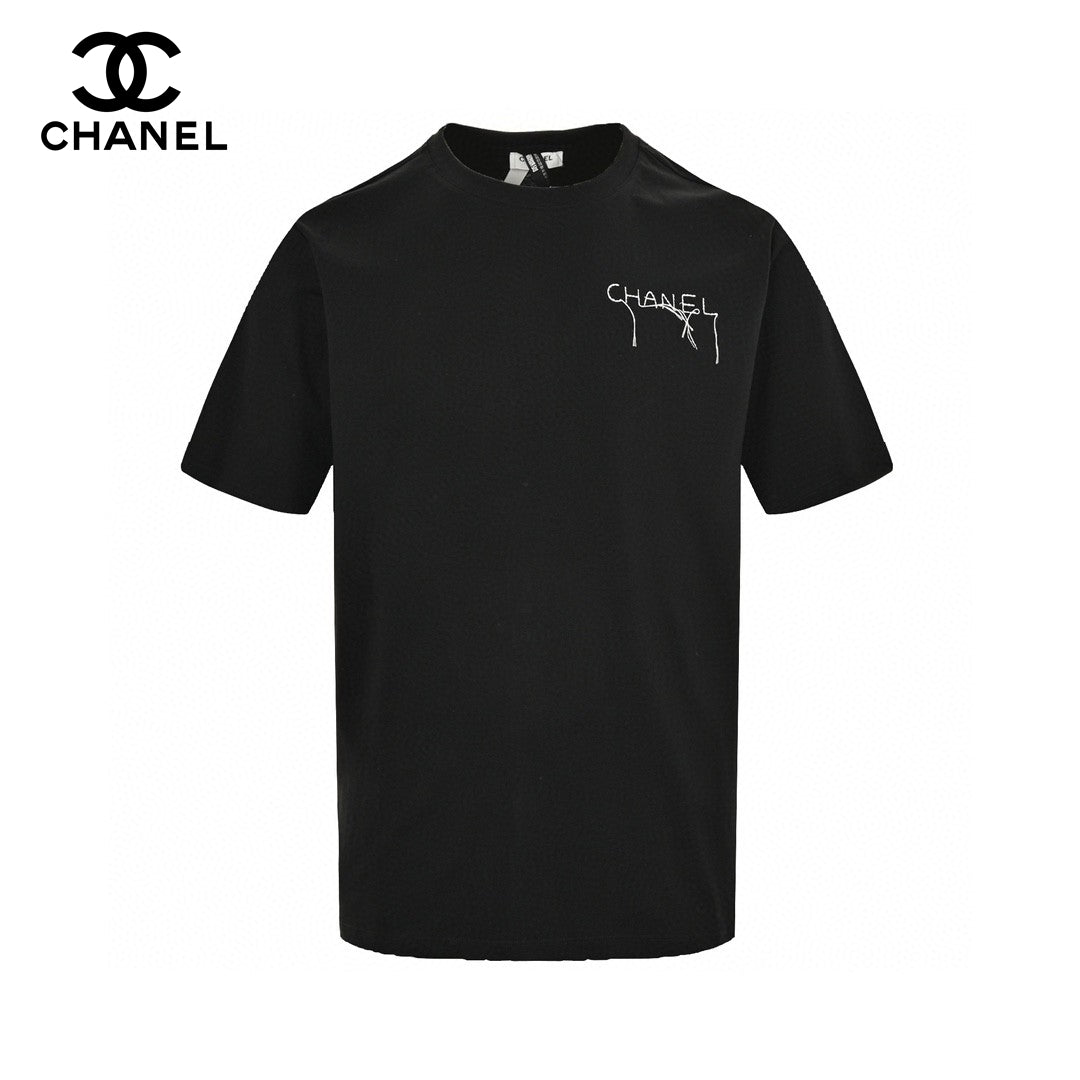 Ch*el logo t-shirt (black)