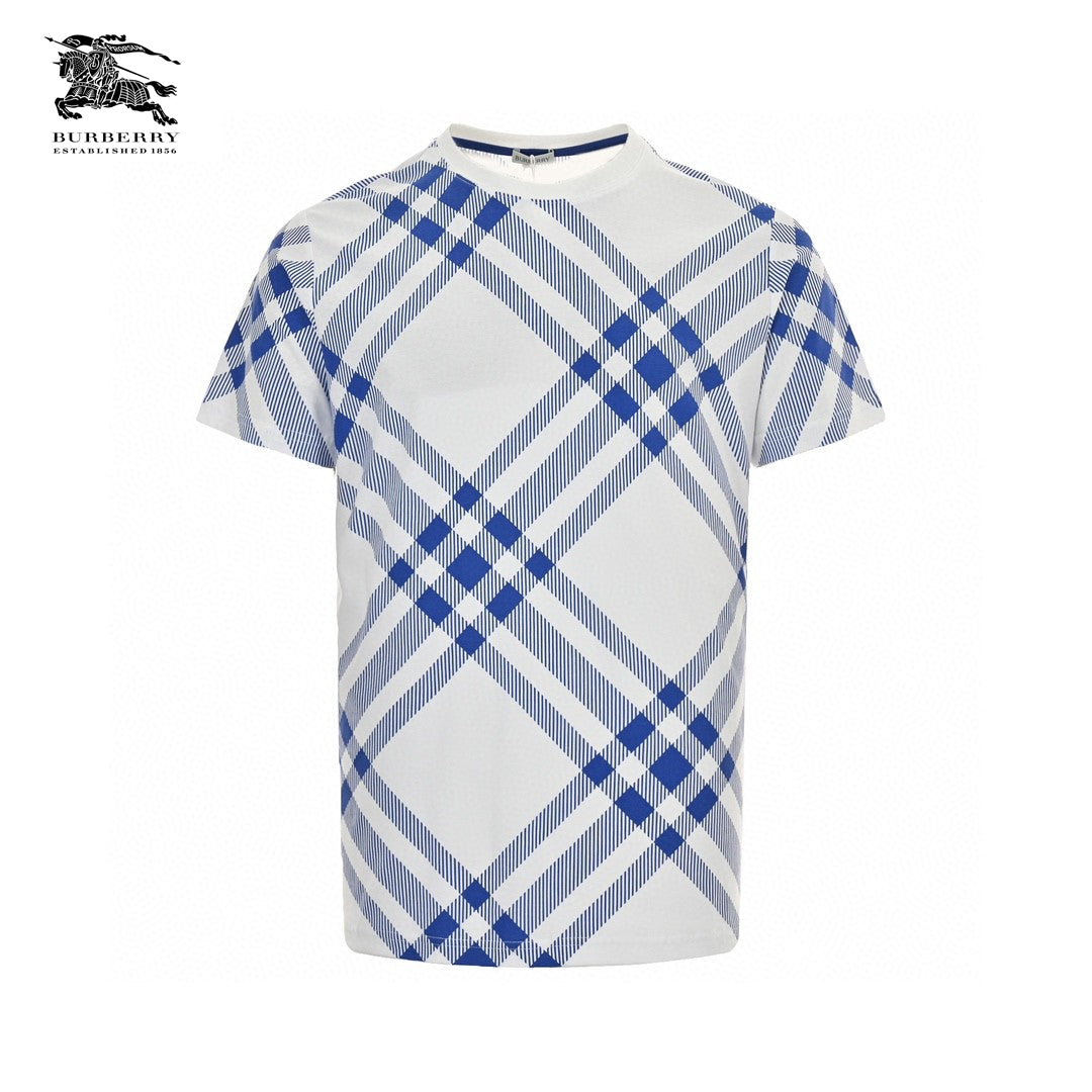 B**rry plaid t-shirt
