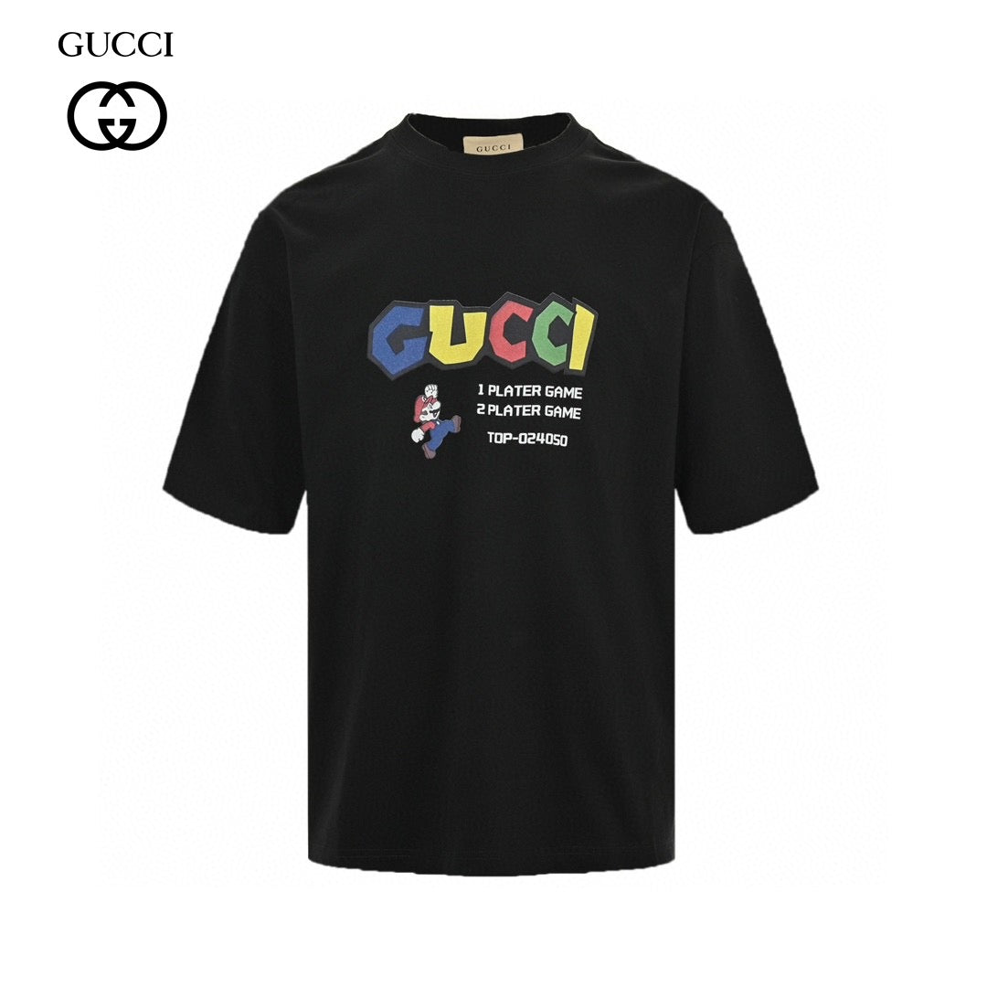 G*u*i retro game t-shirt (black)