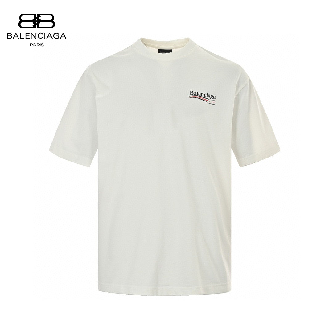 Ba*len*cia*ga political campaign t-shirt (white)
