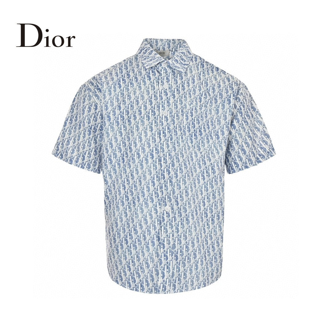 D*or monogram print shirt