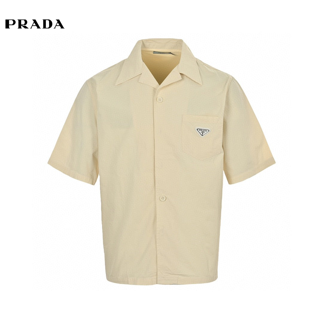 Pra*a short-sleeve button-up shirt