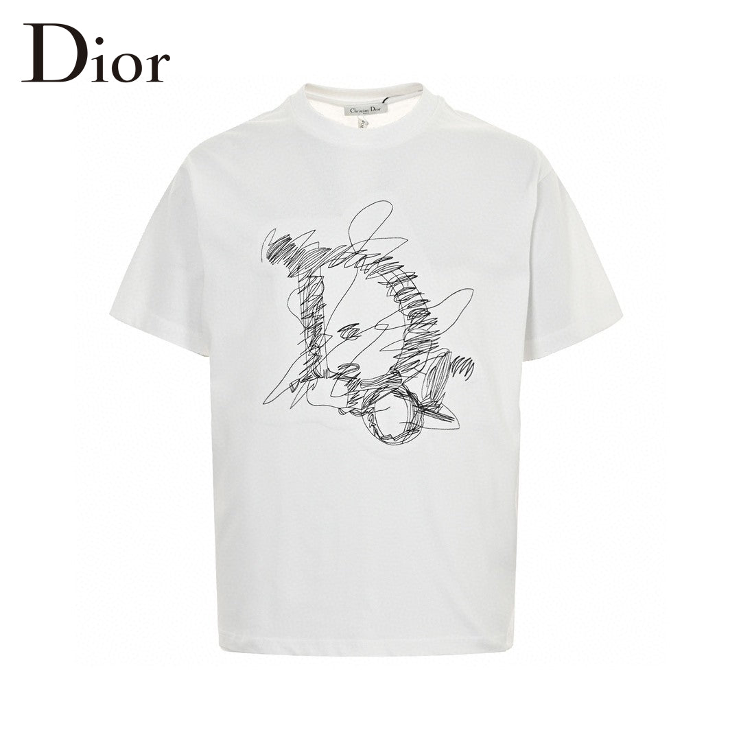 D*or scribble design t-shirt