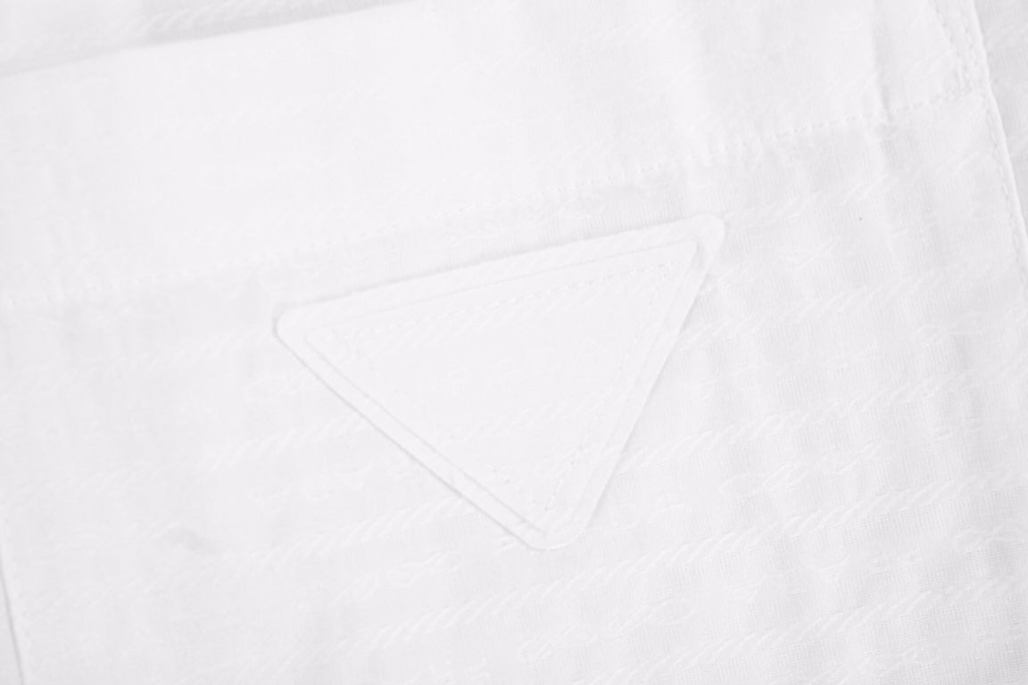 Pra*a short-sleeve button-up shirt