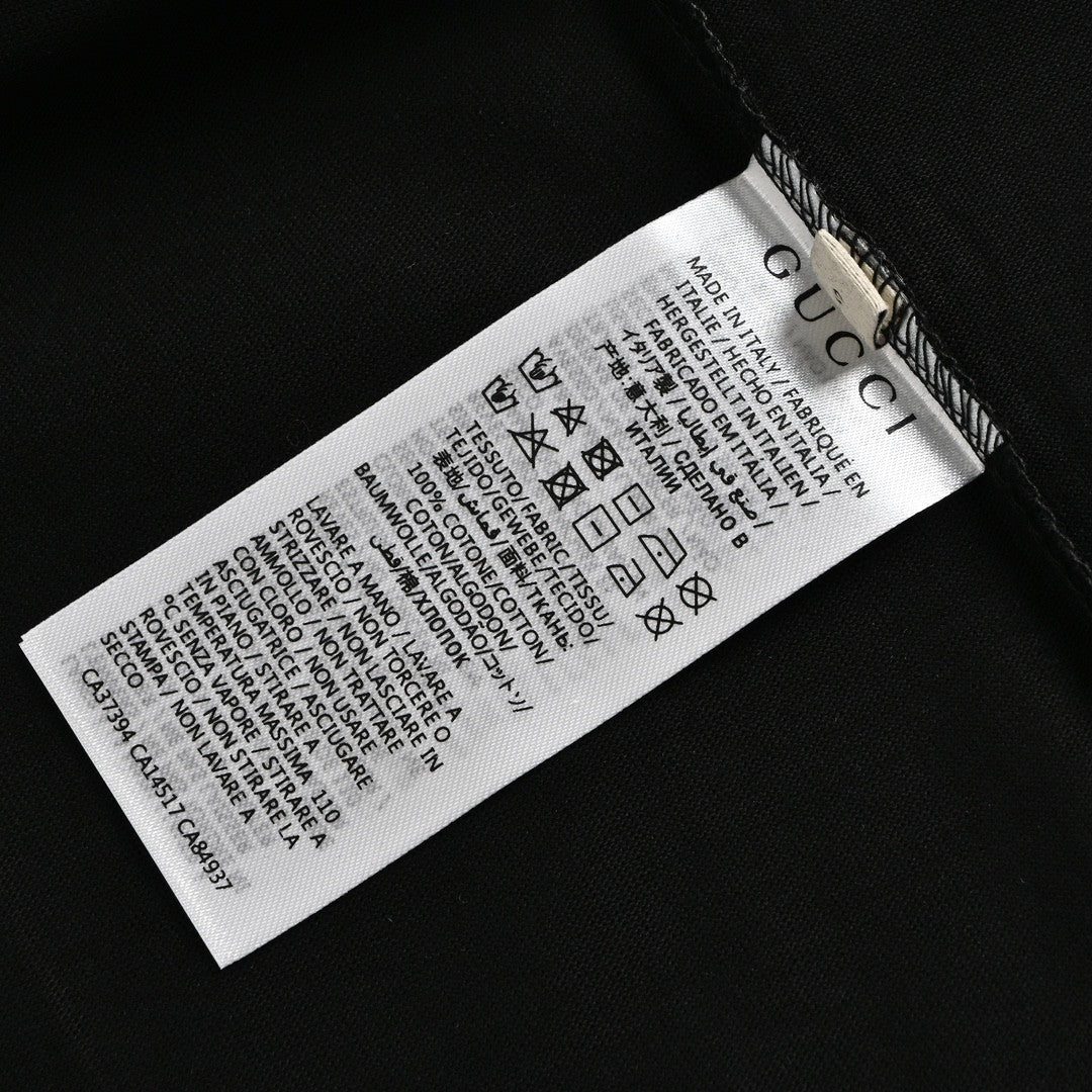 G*u*i dragon graphic t-shirt black