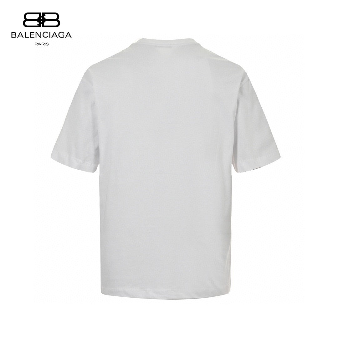 Ba*len*cia*ga bb logo t-shirt (white)