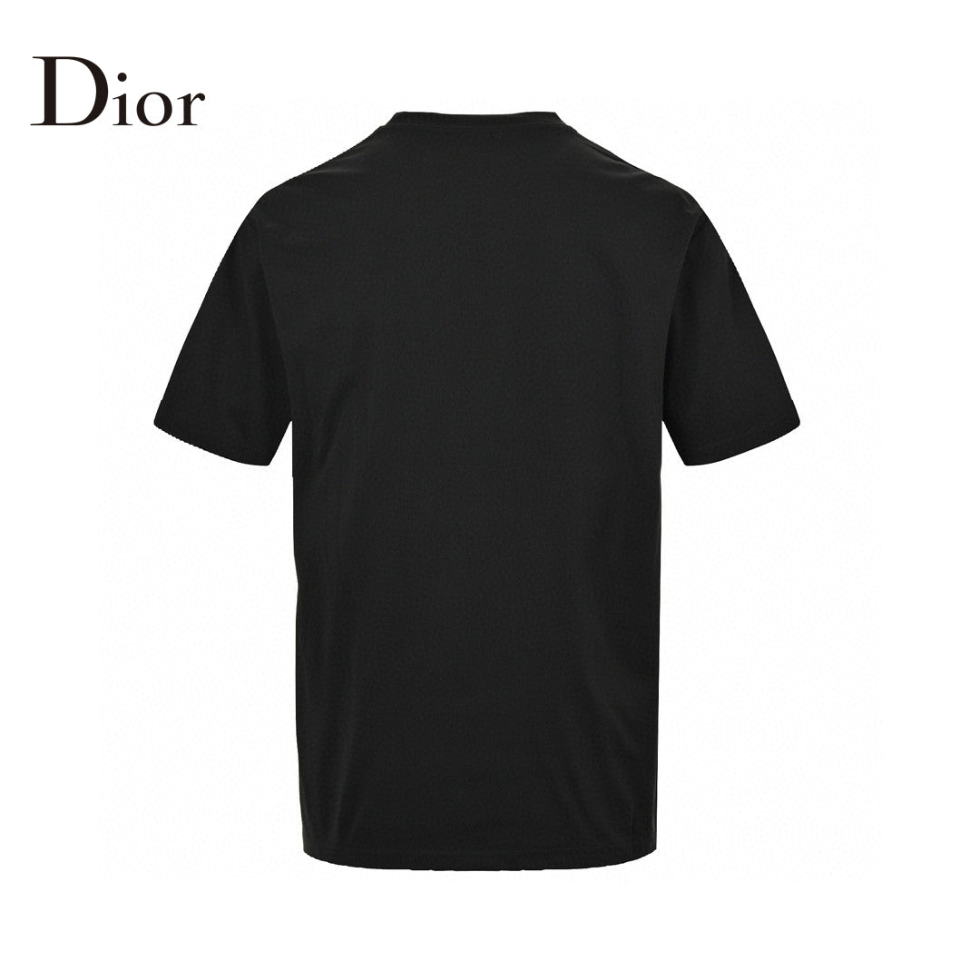 D*or multicolor logo black t-shirt