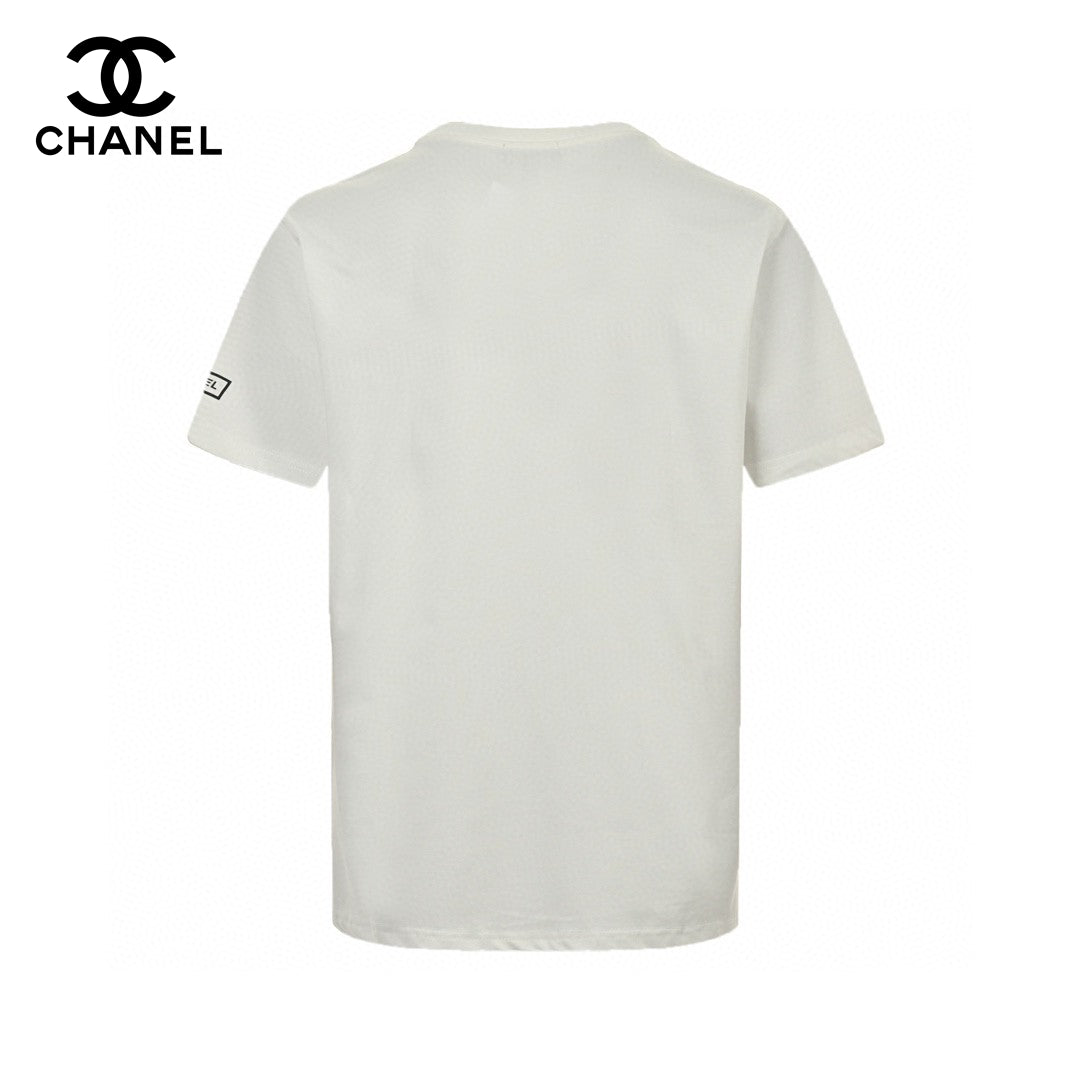 Ch*el minimalist logo t-shirt (white)