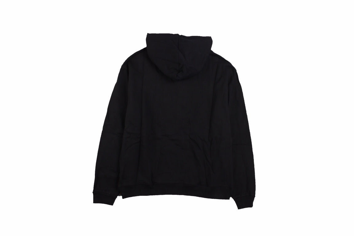 B**rry black hoodie with logo design