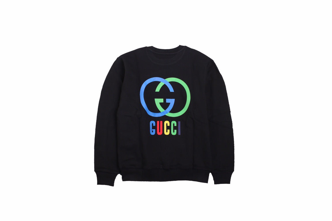 G*u*i interlocking g sweatshirt - black