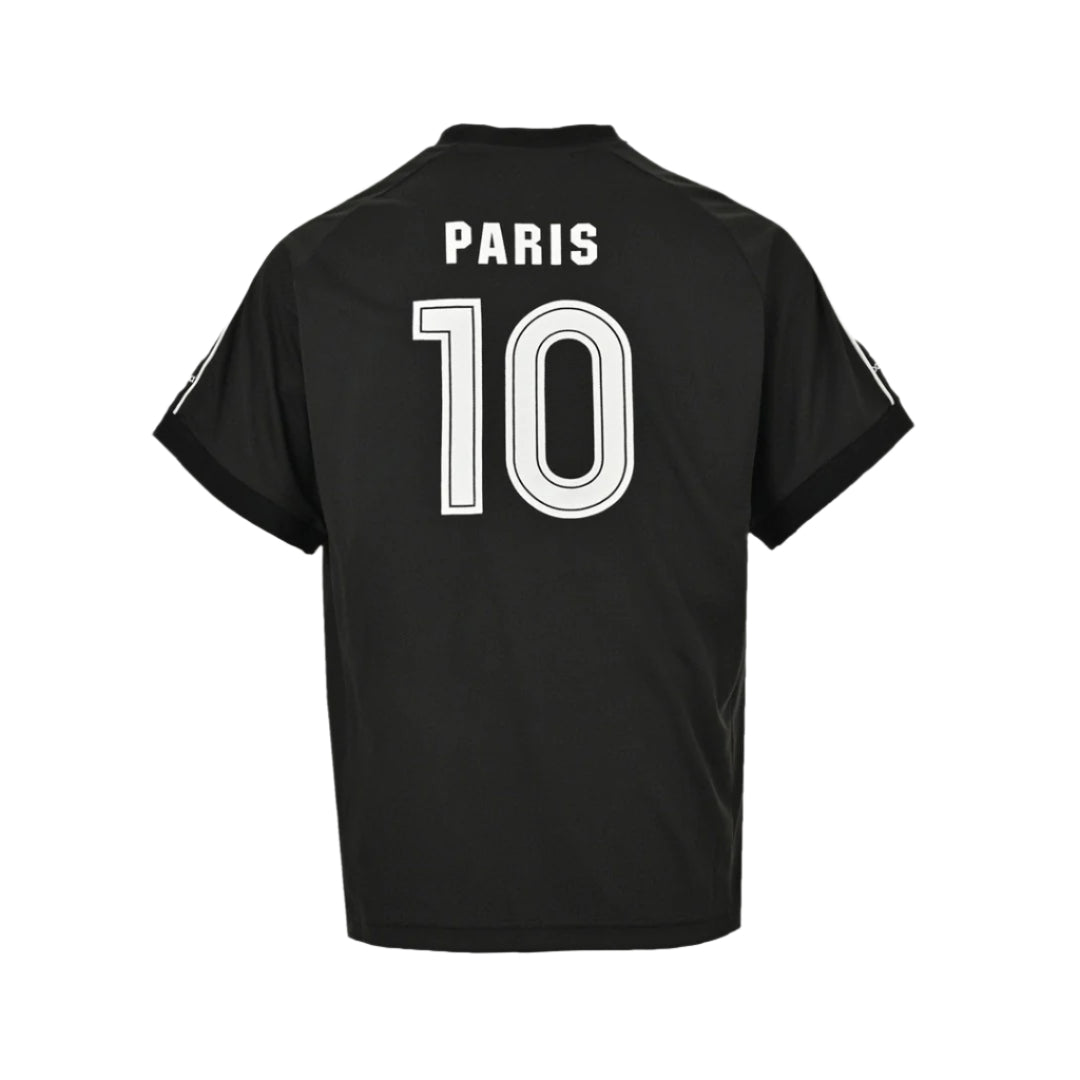 Ba*len*cia*ga soccer logo black t-shirt