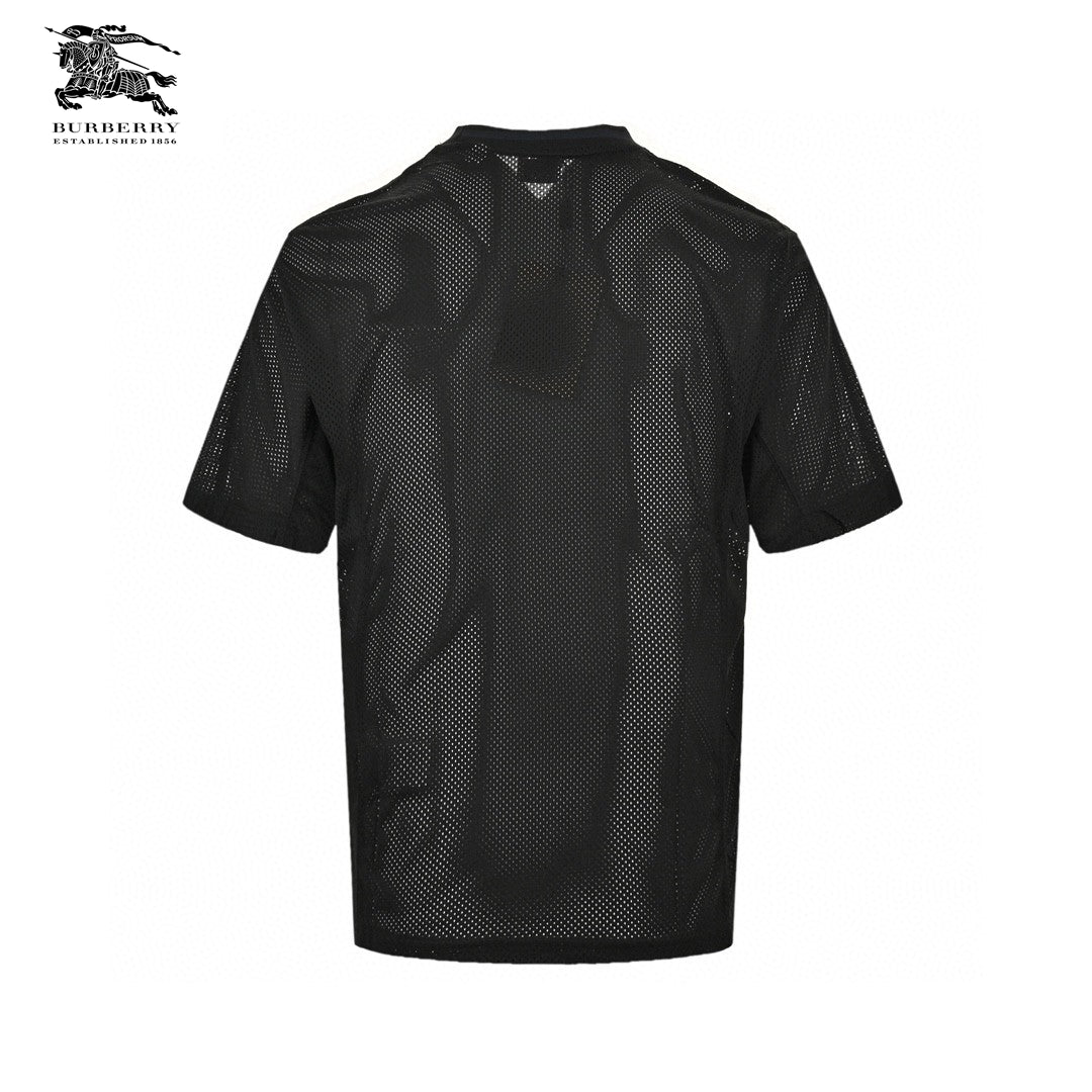 B**rry gothic mesh t-shirt (black)