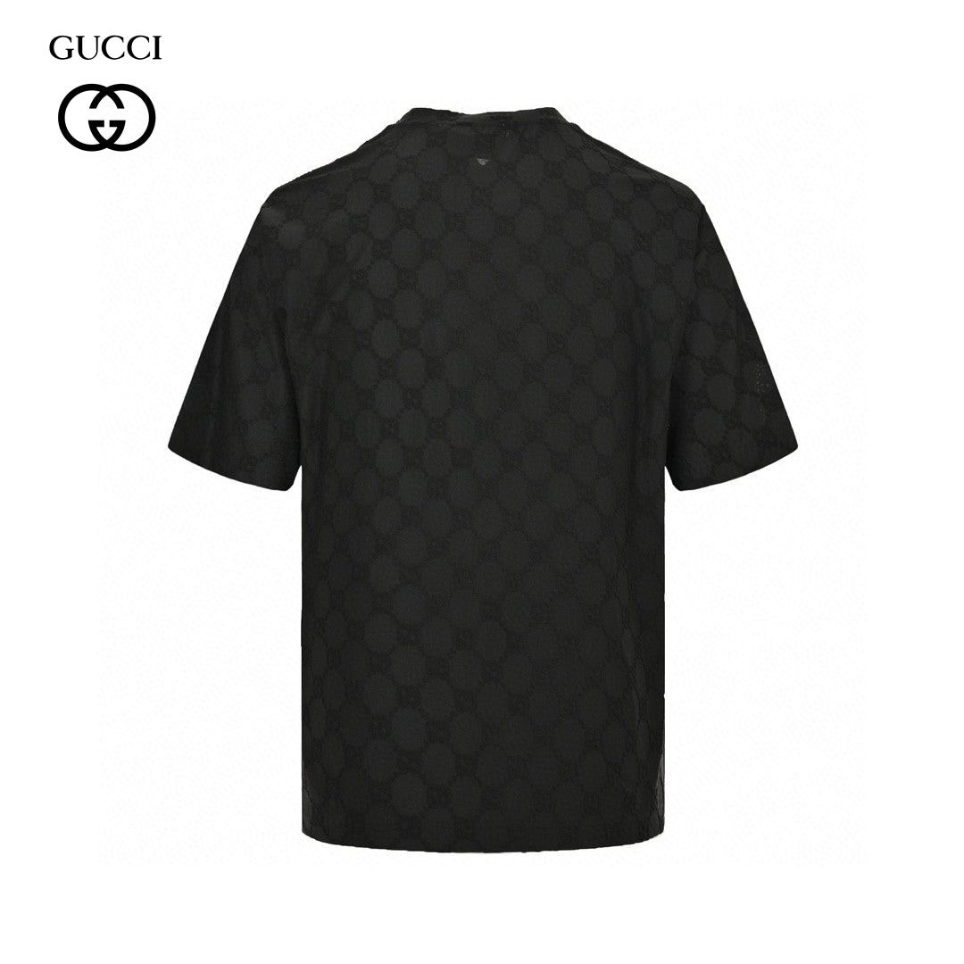 G*u*i gg patterned t-shirt (black)