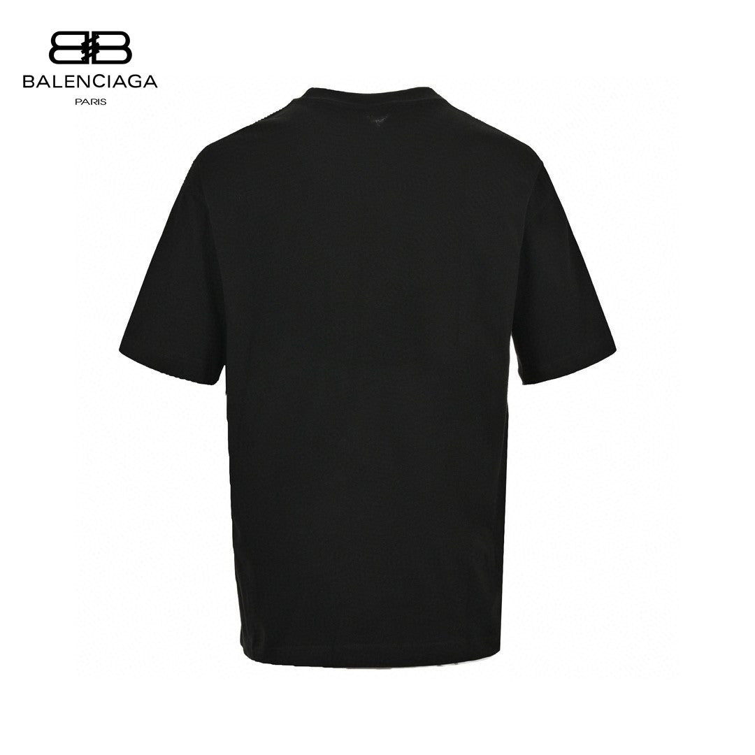Ba*len*cia*ga gradient logo t-shirt (black)