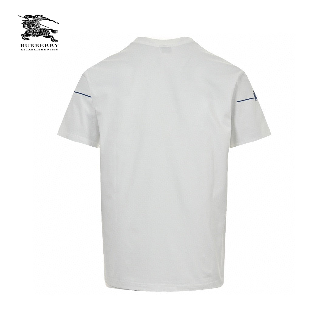 B**rry equestrian logo white t-shirt