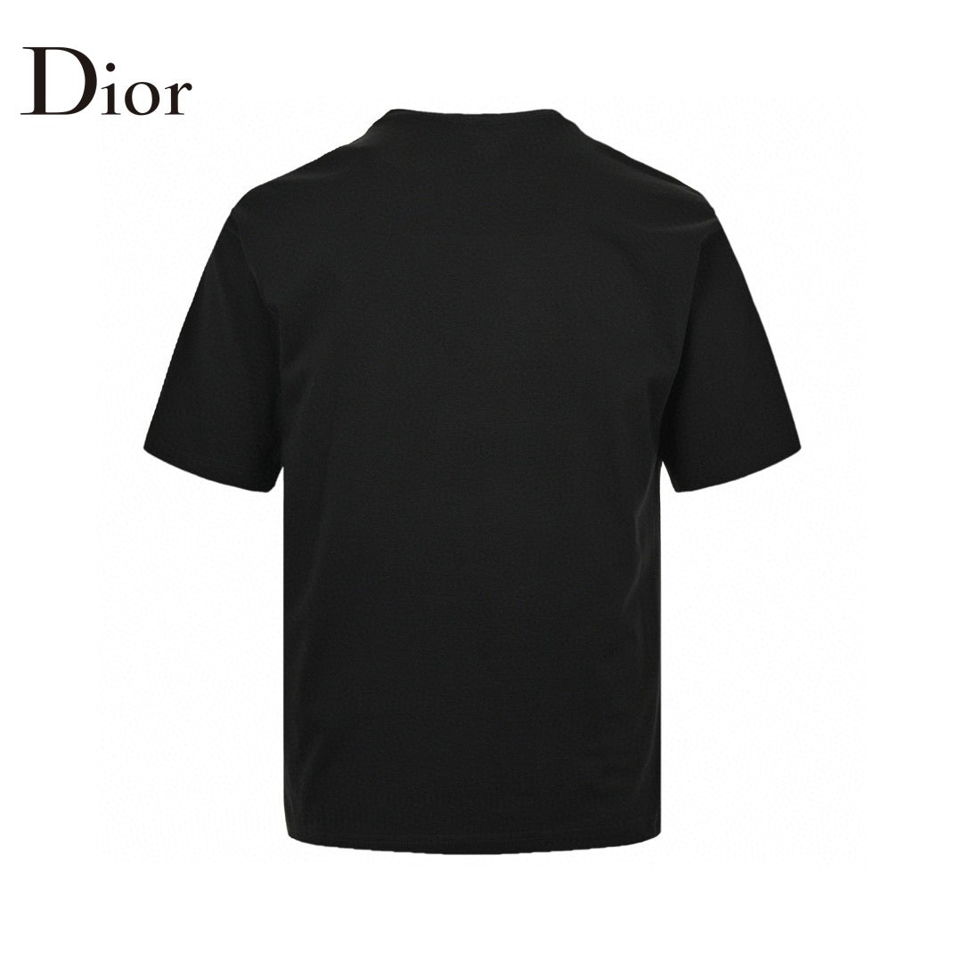 D*or green monster graphic black t-shirt