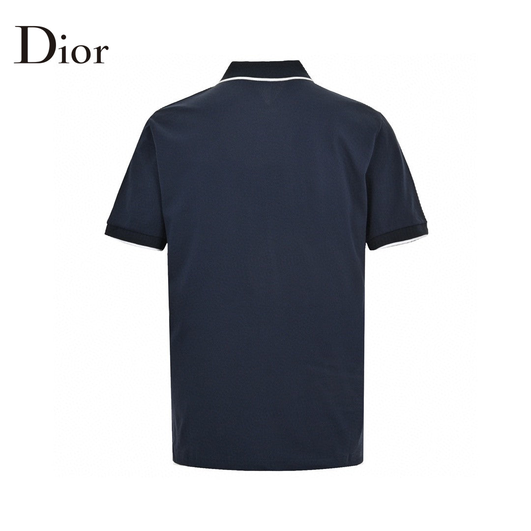 D*or navy polo shirt