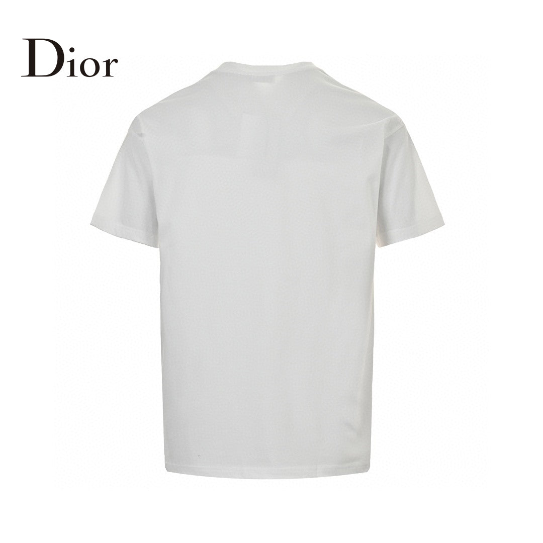 D*or ch**an D*or graphic white t-shirt