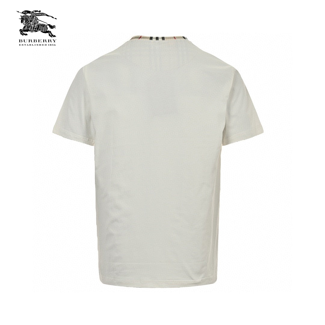 B**rry logo collar detail t-shirt