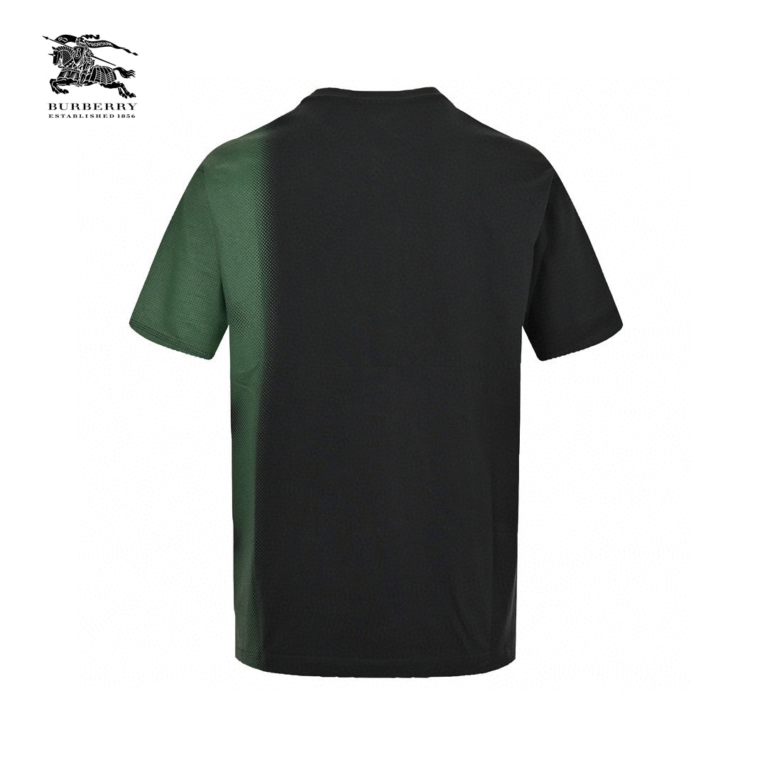 B**rry gradient equestrian logo black t-shirt