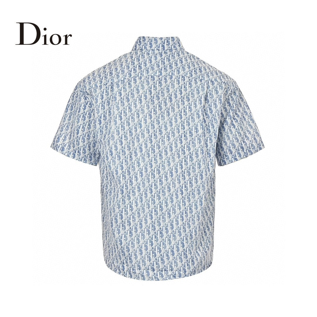 D*or monogram print shirt