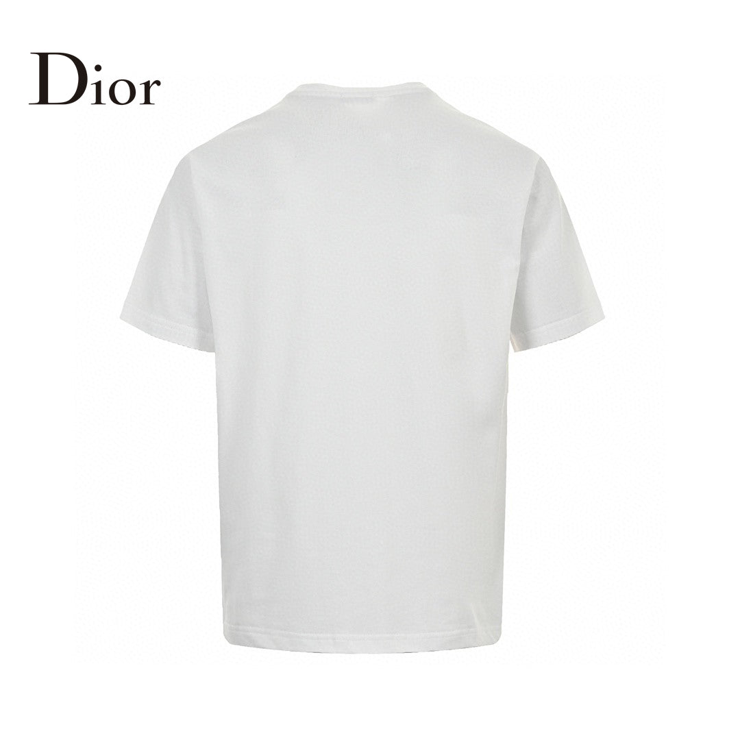 D*or embroidered cd logo t-shirt (white)