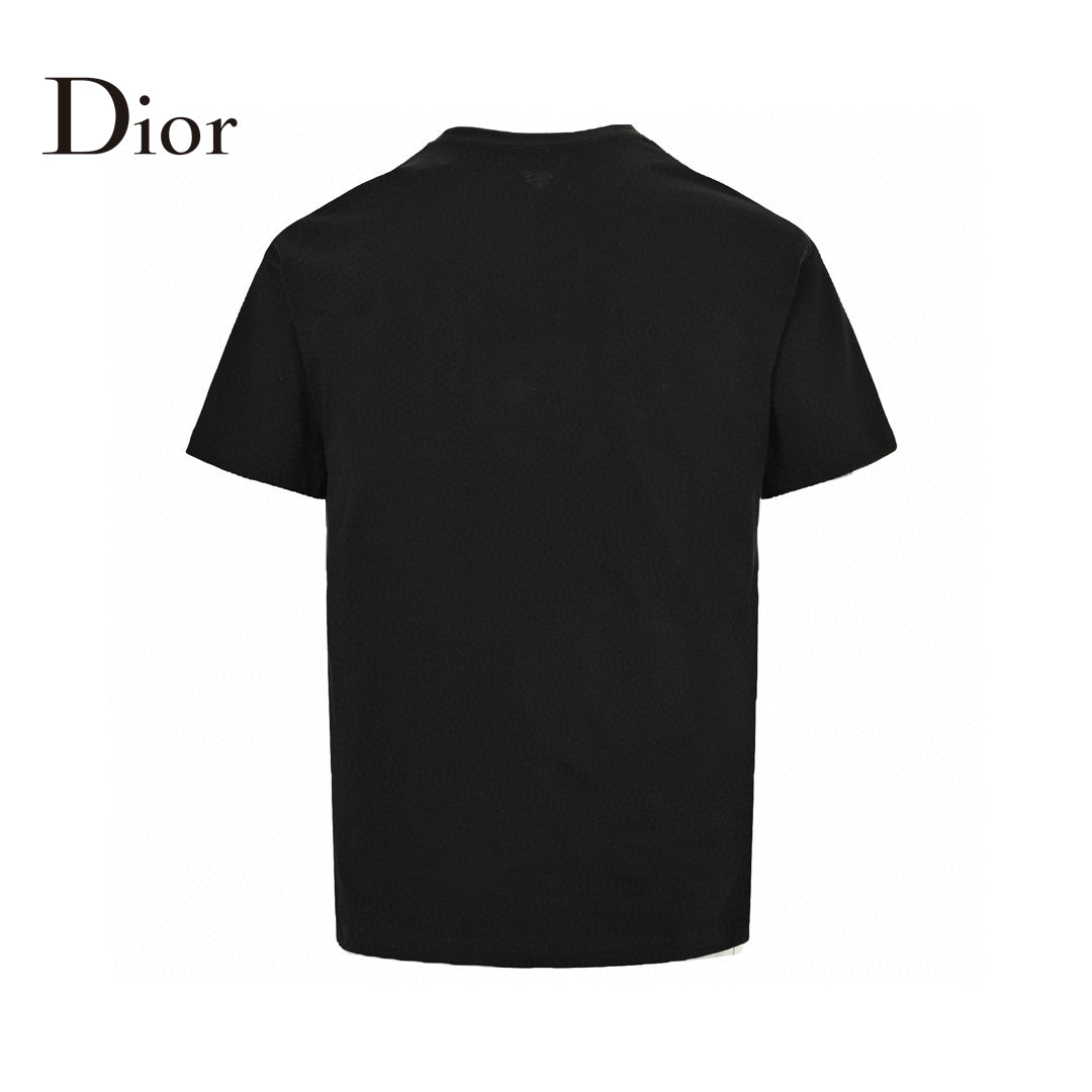 D*or ch**an D*or graphic black t-shirt