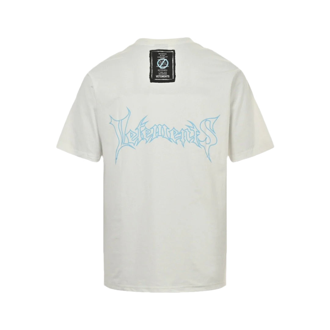 Ba*len*cia*ga x vetements logo t-shirt (white)