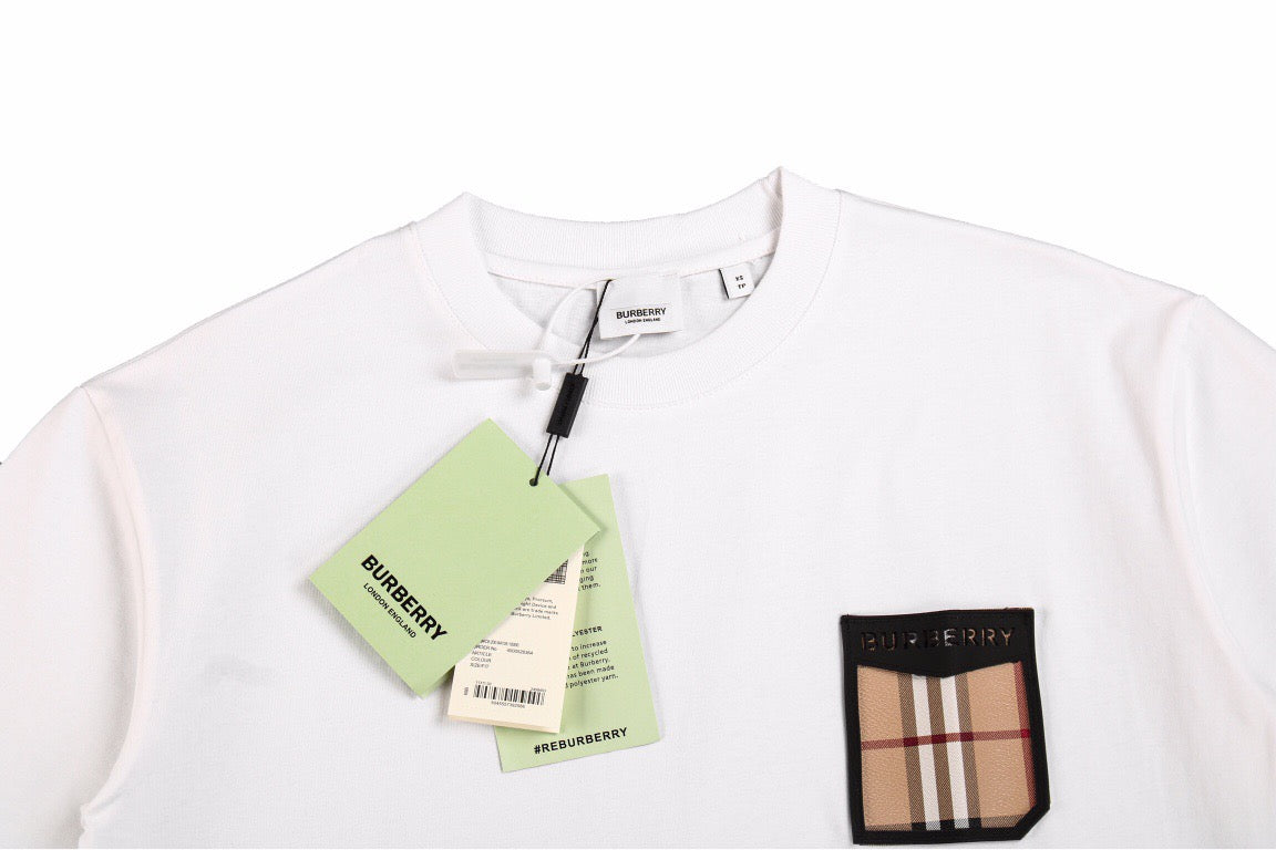 B**rry t-shirt with check pocket