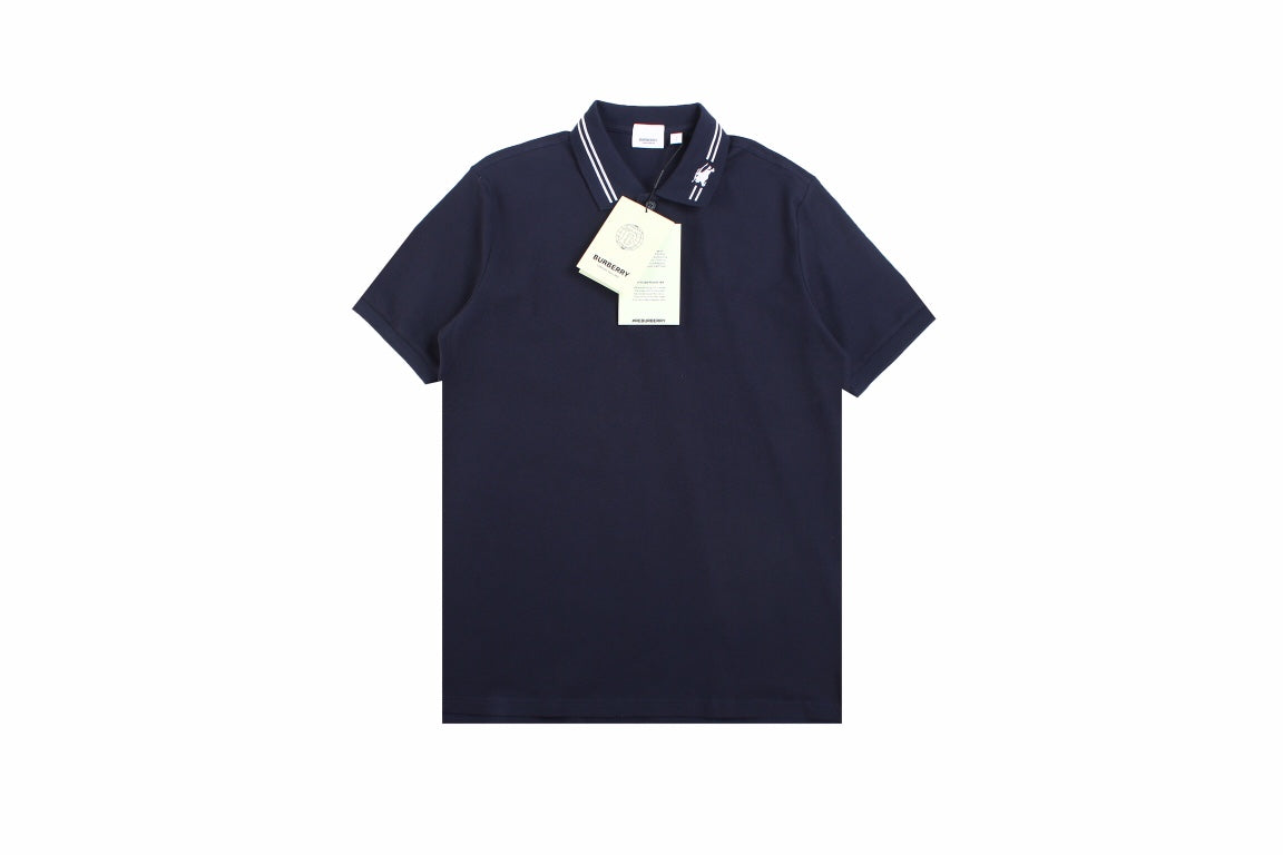 B**rry polo shirt with striped collar