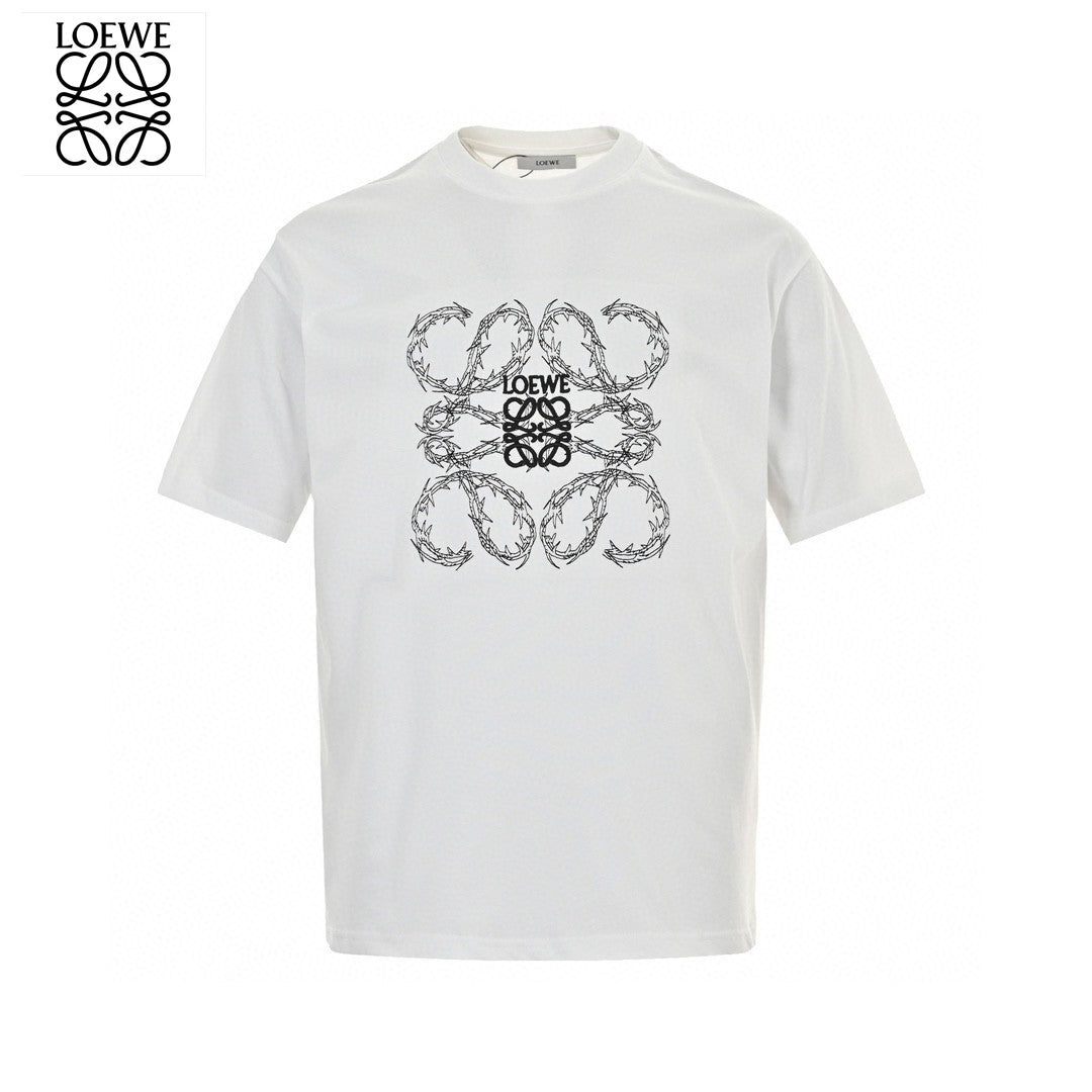 Loewe T-Shirt - Barbed Wire Graphic