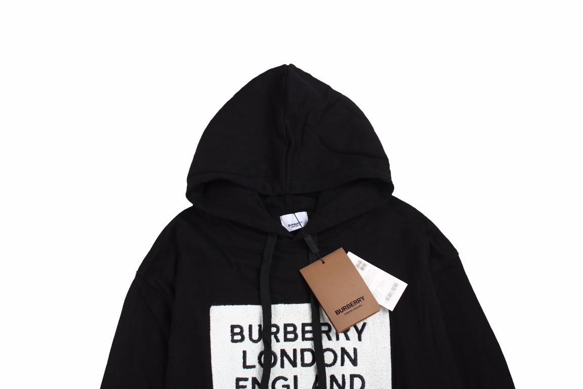 B**rry black hoodie with logo