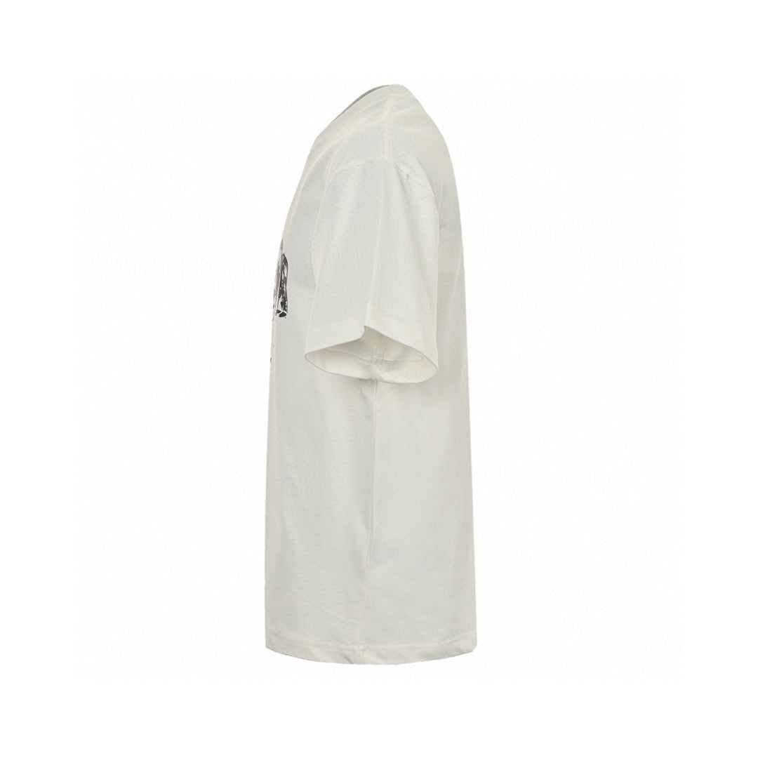 D*or white t-shirt with bold logo