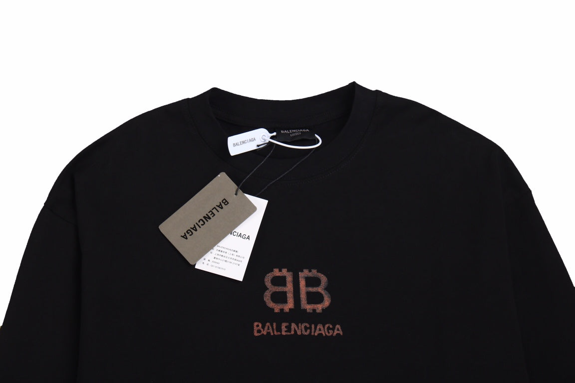 Ba*len*cia*ga long sleeve t-shirt