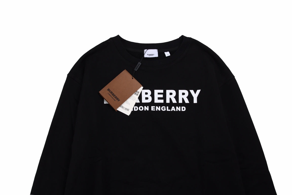 B**rry black sweatshirt with logo