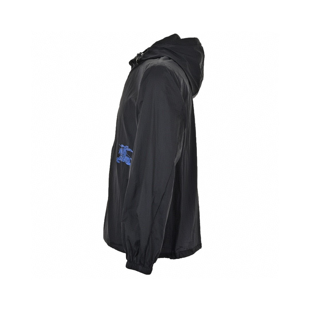 B**rry lightweight hooded jacket - black