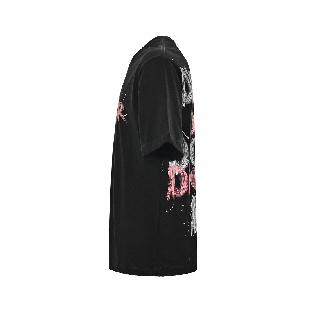 D*or graffiti logo t-shirt in black