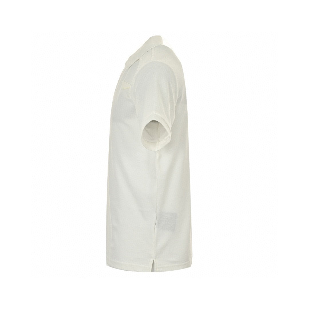 Pra*a classic white polo shirt