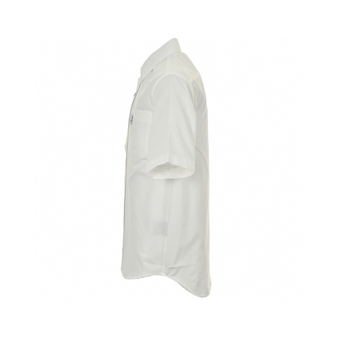 D*or short sleeve button-up shirt (white)