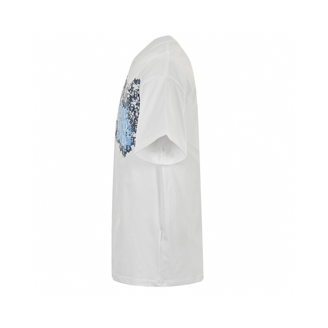 D*or monogram motif t-shirt (white)