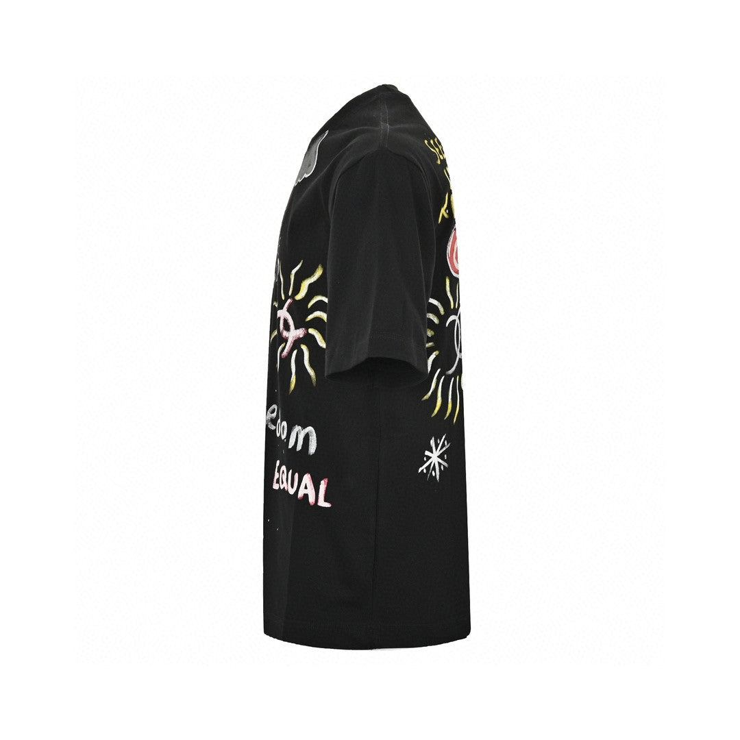 Ch*el "women will save the world" t-shirt in black