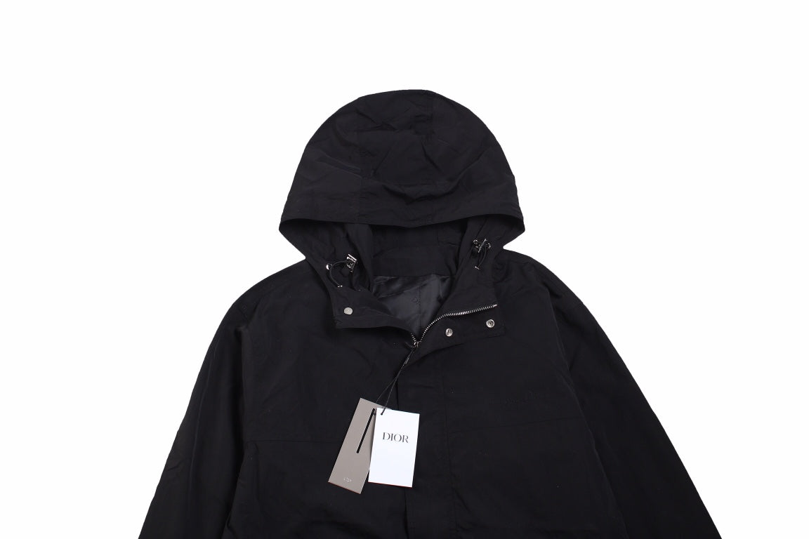 D*or black hooded jacket