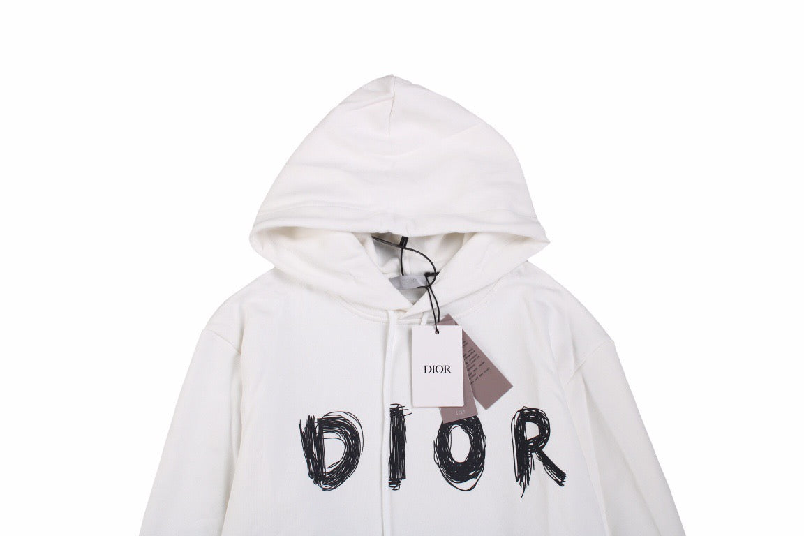 D*or brushstroke hoodie