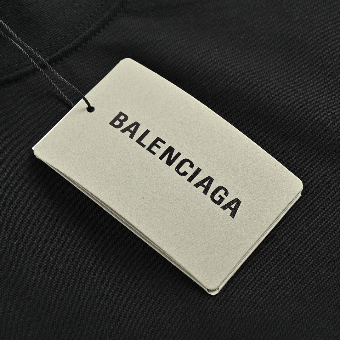 Ba*len*cia*ga t-shirt - overlapping logo