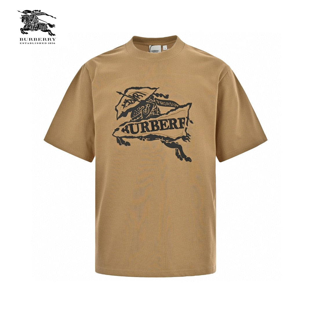 B**rry t-shirt - tan with graphic design