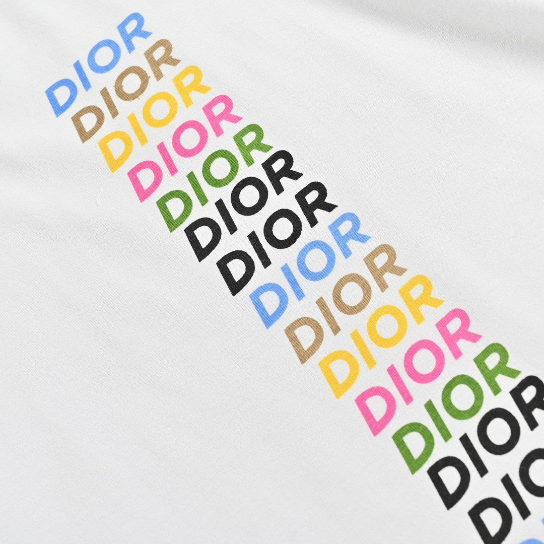 D*or t-shirt - multicolor vertical logo