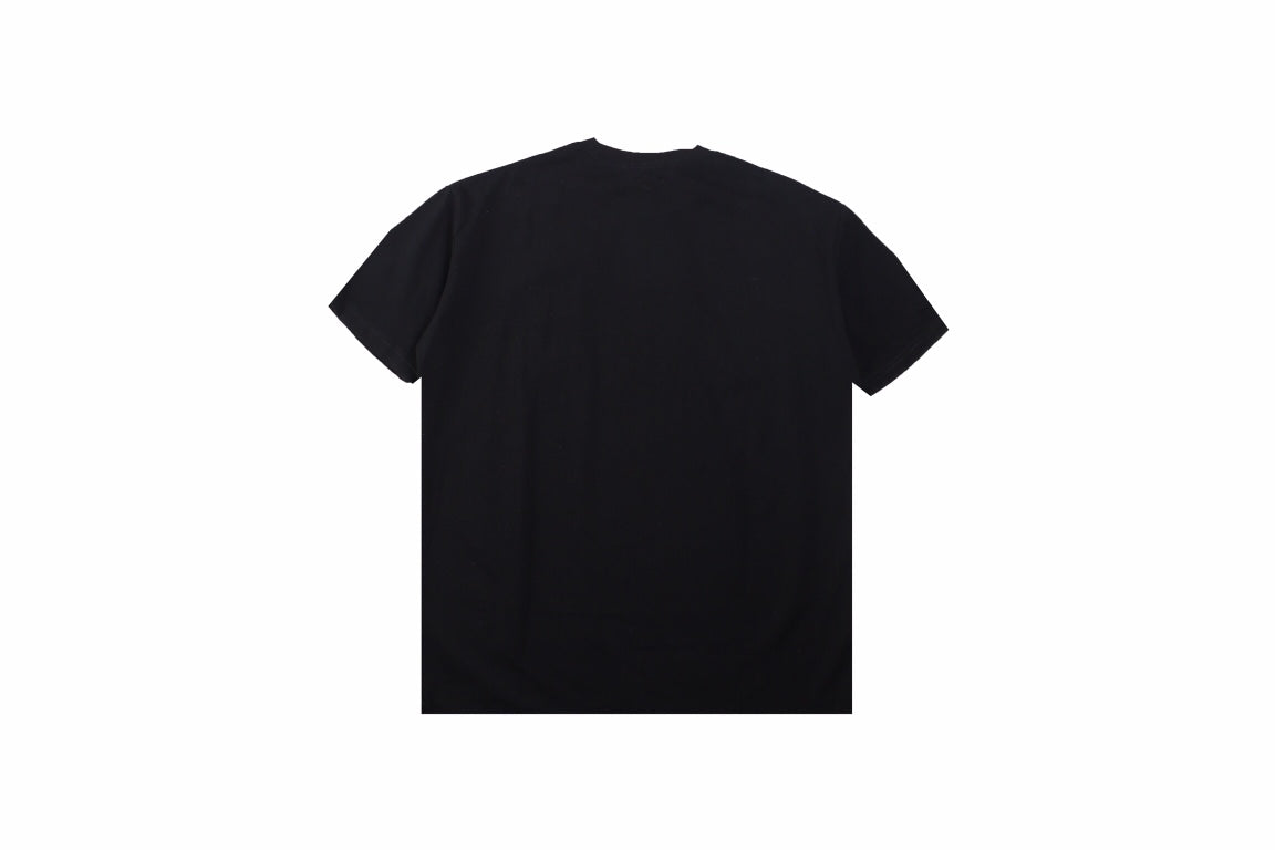 D*or embroidered lizard t-shirt - black