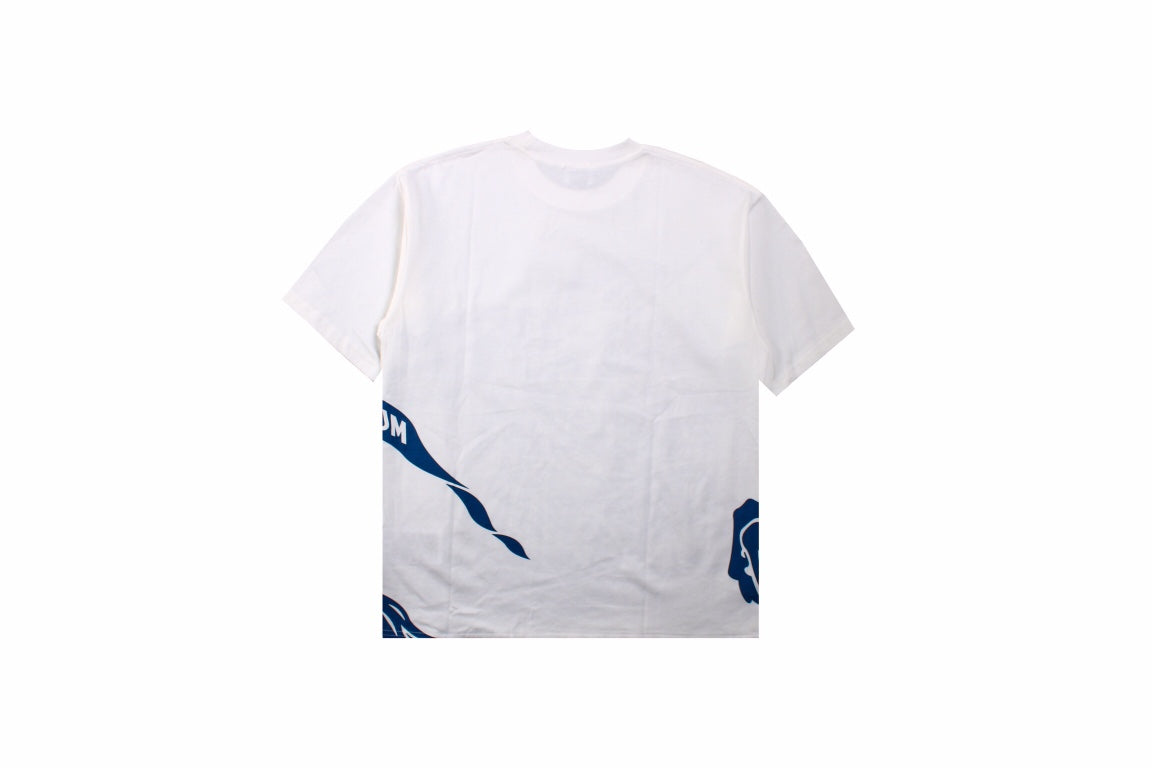 B**rry knight print t-shirt - white