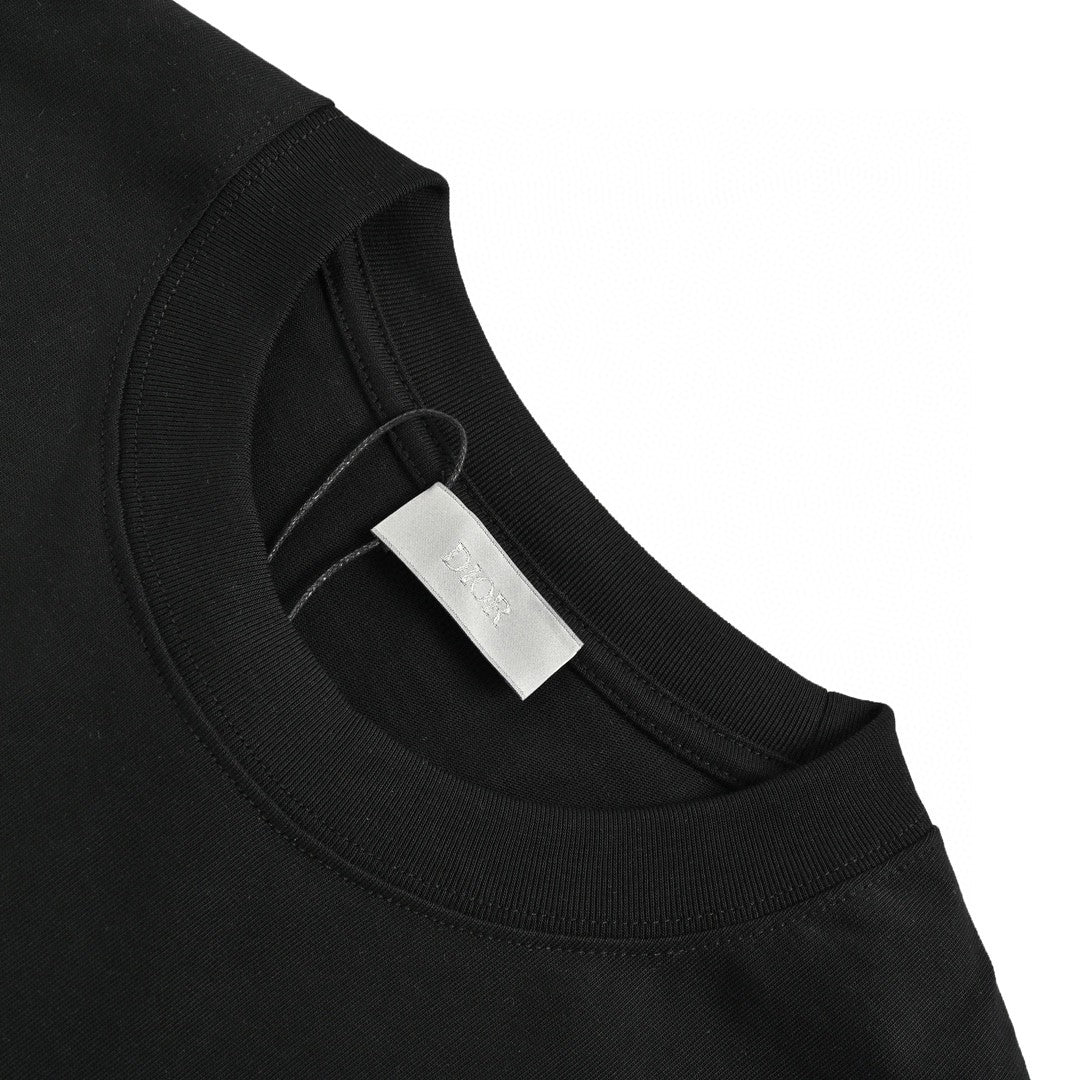 D*or ch**an D*or graphic black t-shirt